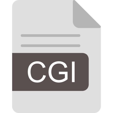 dosya biçimi simgesi, vektör illüstrasyonu