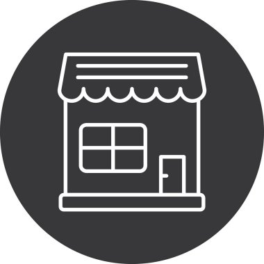 Ev modern simgesinin vektör illüstrasyonu