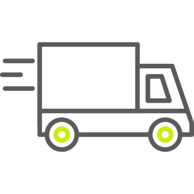 araba teslimatı simgesi