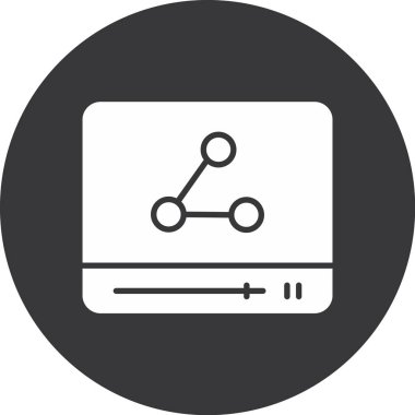 veri simgesi vektör illüstrasyonu