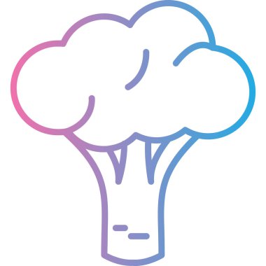 ağaç web simge vektör çizim