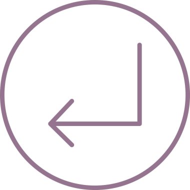 Ok. Web simgesi basit illüstrasyon