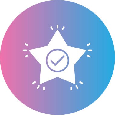 İşaretleme simgesi vektör illüstrasyonunu kontrol et