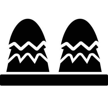 Plaj topu simgesini, basit vektör çizim