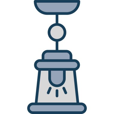 Lamba. Web simgesi basit illüstrasyon