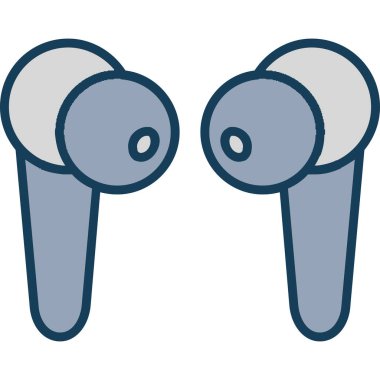 kulak simgesi vektör illüstrasyonu