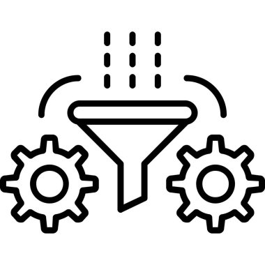 seo modern simgesinin vektör illüstrasyonu