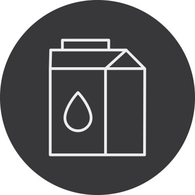 Modern b 'nin vektör illüstrasyonunda su ikonu yok