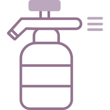 Sprey şişe vektör çizimi