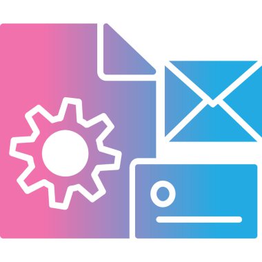 Modern bir tasarımın vektör illüstrasyonu