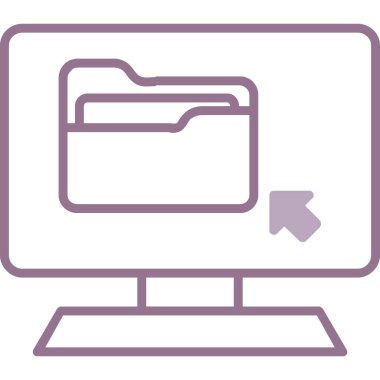 Web simgesi, basit vektör illüstrasyonu