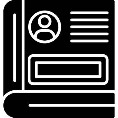 Kart kartı simgesi, vektör illüstrasyonu