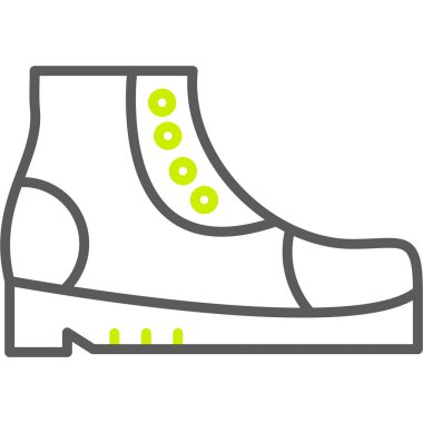 Modern simgenin vektör illüstrasyonu