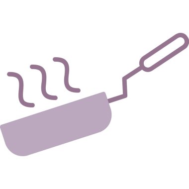 Mutfak çırpısı, resimleme, beyaz arkaplanda.