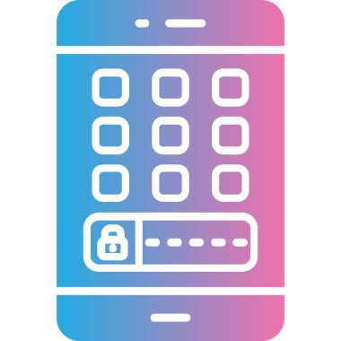 cep telefonu ikonu vektör illüstrasyonu