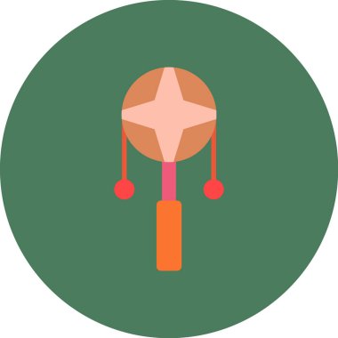 Modern bir simgenin vektör illüstrasyonu