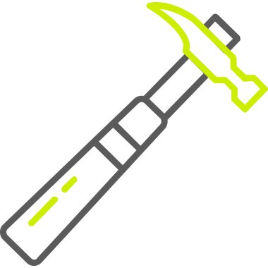 Tornavida. Web simgesi basit illüstrasyon