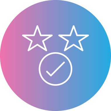 yıldız simgesi vektör illüstrasyonu