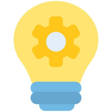 Ampul, vektör çizimi