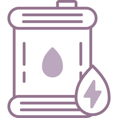 Enerji bataryası simgesi. özet vektörü