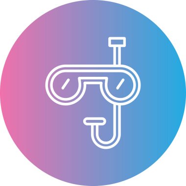 Modern b 'nin vektör illüstrasyonunda su ikonu yok