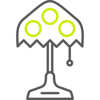 Lamba. Web simgesi basit illüstrasyon