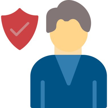 iş adamı simgesi, vektör