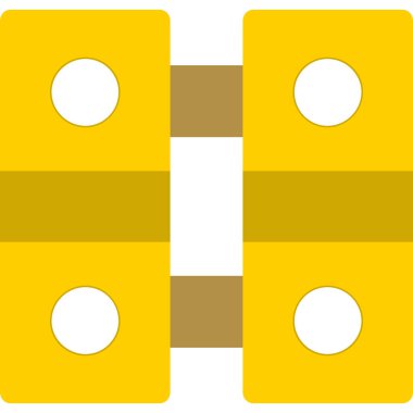 Beyaz arkaplanda izole peynir simgesi vektörü, süt ürünleri şeffaf işareti