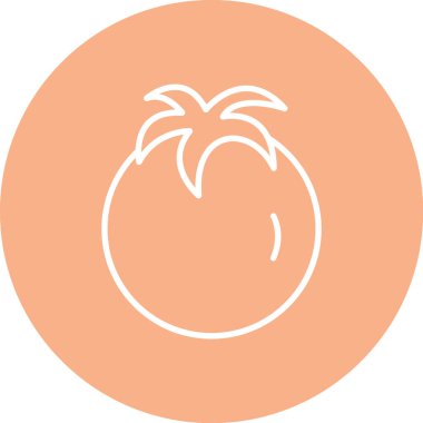 Meyve. Web simgesi basit illüstrasyon