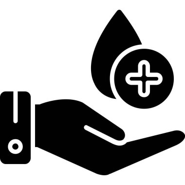 İlaç. Web simgesi basit illüstrasyon