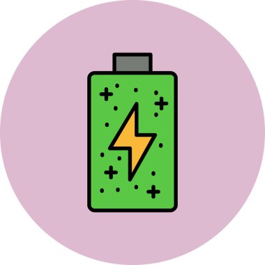 pil vektör illüstrasyonu