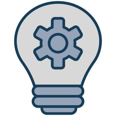 Teçhizat Web simgesi basit illüstrasyon