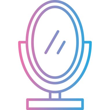 Anten vektör çizgisi simgesine sahip eşsiz bir radyo