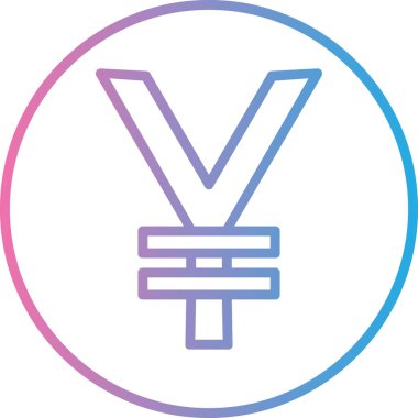 Modern simgenin vektör illüstrasyonu