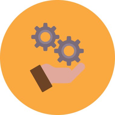 düz vektör simgesi ayarlanıyor