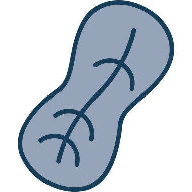 Ayakkabı. Web simgesi basit tasarım