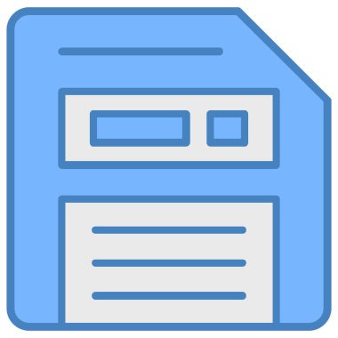 Dosya. Web simgesi basit illüstrasyon