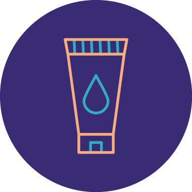 Su simgesinin vektör illüstrasyonu