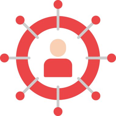 Kolayca düzenleyebilen veya düzenleyebilen Kullanıcı Vektörü simgesi