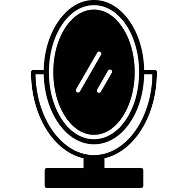 Bir mikrofon simgesinin vektör çizimi