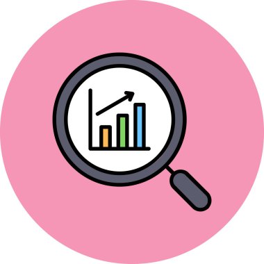 Vektör seo simgesi illüstrasyonu