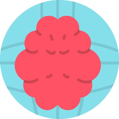 Tek bir çiçek simgesinin vektör illüstrasyonu