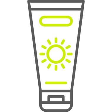 Çizgi film simgesinin vektör çizimi