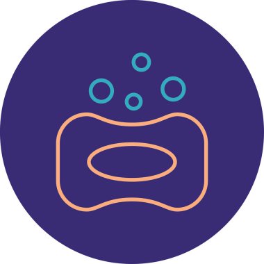 Bir oyun simgesinin vektör illüstrasyonu