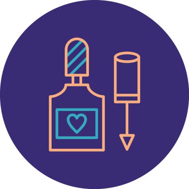 Bir kalbin vektör illüstrasyonu