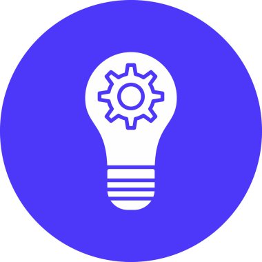 vektör fikir simgesi, illüstrasyon