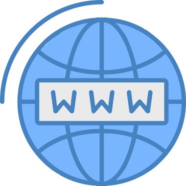 küresel web vektör illüstrasyon tasarımı