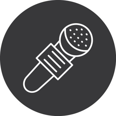 Mikrofonun vektör illüstrasyonu