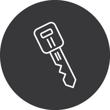 Bir ev simgesinin vektör illüstrasyonu