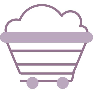 Bulut simgesi taşıyan araba